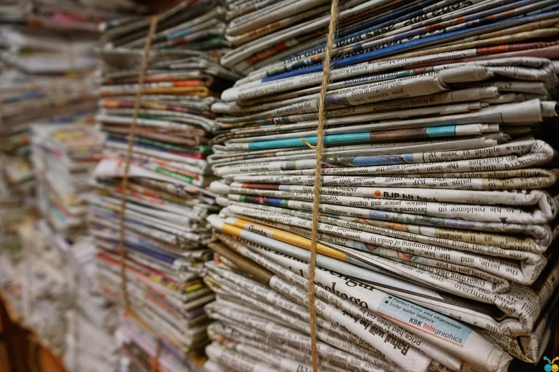 Newspaper Seedling Pots